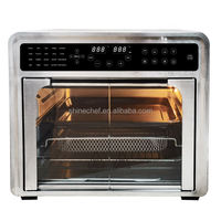 Nuevo Diseño 2025 Freidora de Aire Horno a Gas de 28L 1700W Saludable Eléctrica Electrodoméstico de Cocina Multifuncional sin Aceite