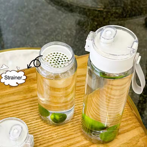 2025 Factory New Customizable PC Water Bottle Simple One-Button Open Lid for Adults Children Outdoor Sports Family Activities - Product Image 5