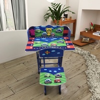 Vente en gros en usine d'ensemble de chaises de bureau modernes pour enfants avec tiroir blanc réglable en hauteur pour l'école et la chambre à coucher