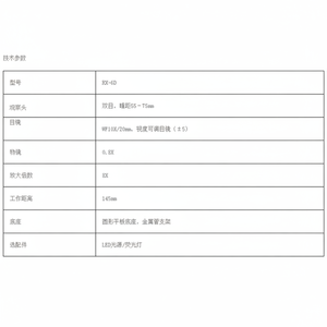Microscopio Binocular para Técnico Dental con Luz LED, Lupa de 8x para Uso Oral - Product Image 1