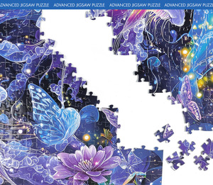 Casse-tête fleur <span class=keywords><strong>de</strong></span> mer lumineuse personnalisable pour enfants, papier fantaisie en bois et plastique, échantillon <span class=keywords><strong>gratuit</strong></span>, logo imprimé personnalisé - Product Image 4