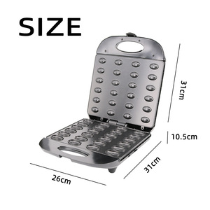 <span class=keywords><strong>Donut</strong></span> <span class=keywords><strong>microondas</strong></span> tostado sandwichera Mini eléctrico antiadherente revestimiento automático multifuncional desayuno máquina de gofres - Product Image 5