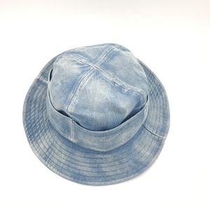 หมวกผ้ายีนส์สำหรับผู้ชายและผู้หญิง, แฟชั่นดีไซเนอร์ฟอกสีฟ้าใส่ได้ทั้งชายและหญิง - Product Image 4