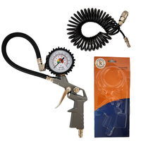 Air Manometer PSI Regular Dry Pressure Meter Gauge for Water Oil Petrol Gas Cylinder Heating System