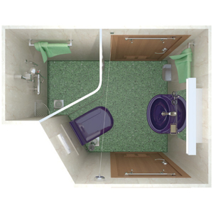 Unité préfabriquée de salle de bain <span class=keywords><strong>et</strong></span> de toilettes pour le secteur maritime - Product Image 1