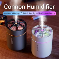 Humidificateur ultrasonique USB portable, grand pulvérisateur d'air coloré pour voiture, fonctionnement silencieux pour la maison YS