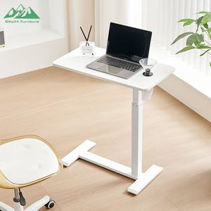 Table de lit réglable en forme de C Wayon, <span class=keywords><strong>bureau</strong></span> portable pneumatique pour ordinateur portable, pour canapé et chevet, avec levage fluide - Product Image 5