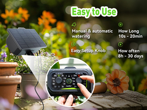 Nhà Máy Thiết Bị Tưới Nước Năng Lượng Mặt Trời Nhỏ Giọt Thủy Lợi Kit Tự Động Tự Động Hệ Thống Tưới Nước Cho Các Nhà Máy Nhà Vườn Trong Nhà - Product Image 2