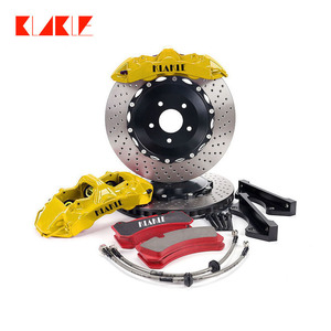 KLAKLE Kit d'étrier de frein de course Designer GT6 6 Big Piston pour <span class=keywords><strong>Focus</strong></span> Xr5 <span class=keywords><strong>2007</strong></span> Turbo Breaks Étriers - Product Image 2
