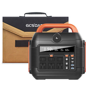GCSOAR 600W Centrale électrique portable Mini générateur électrique solaire de camping Source d'électricité d'urgence pour voiture US AU à onde sinusoïdale pure - Product Image 6