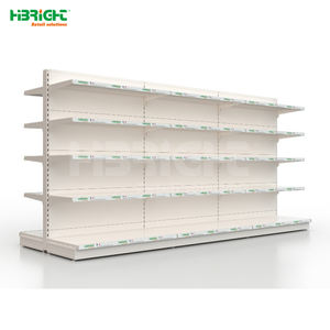 אירופאי חובה בסגנון אירופאי מכולת חנות גונדולה מדפים רגיל סופרמרקט מתכת - Product Image 2