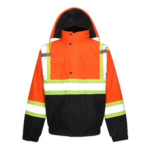 Blouson Bomber en Coton Personnalisable, Imperméable, Veste de Travail de Sécurité avec Logo Personnalisé, Vente en Gros Directe Usine - Product Image 5