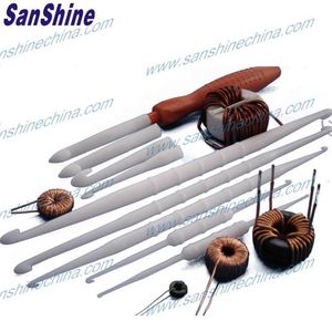 SANSHINE ตะขอพันสายไฟไนลอน เครื่องมือพันขดลวดแบบแมนนวล ไม่ทำให้เกิดรอยขีดข่วนสำหรับลวดทองแดงหม้อแปลงไฟฟ้า - Product Image 3