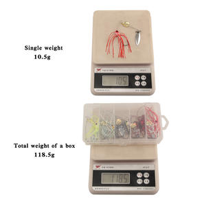 Leurre Spinner transfrontalier 10,5g pour la pêche au bar en eau douce et en mer, appât de fond XY 325 - Product Image 1