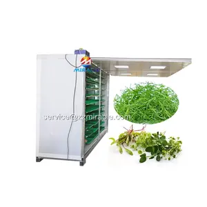 Automatic green fodder hydroponic machine hydroponic wheat/barley/grass fodder sprouting machine