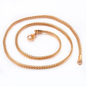 Elegante Collar de Encaje con Cadena de Acero Inoxidable, Hermosa Joyería para Hombres y Mujeres - Product Image 3