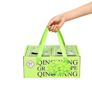 Venta al por mayor <span class=keywords><strong>Sunburst</strong></span> Rose Apple Orange Uvas Regalo Caja de papel Paquete <span class=keywords><strong>Cereza</strong></span> Lychee Shanju Fruta Agua mineral Caja de cartón - Product Image 2