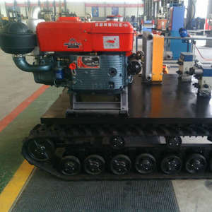 Châssis tout-terrain en alliage d'aluminium moulé, châssis de <span class=keywords><strong>robot</strong></span> à chenilles en caoutchouc tout-terrain, charge utile 600 kg, 500 kg, 200 kg - Product Image 6