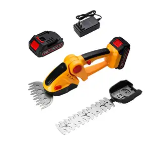 2 in 1 Multi-Function Portable Mini Cordless Battery Hedge Trimmer Shear lithium electricity garden tools mini hedge machine