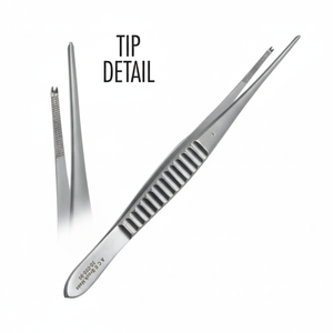 Gillies-Pinzas de tejido Dental, pinzas de aluminio de algodón y vendaje, pinzas de tejido, pico curvo dentado quirúrgico - Product Image 1