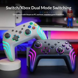 Nouvelle manette de jeu sans fil pour NS PRO <span class=keywords><strong>SWITCH</strong></span> Android/iOS/PC avec détection de mouvement six axes, vibration et éclairage RVB - Product Image 5