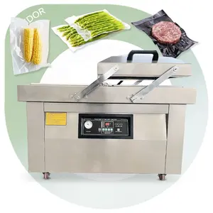 Industry Vacuum Pack Package Machine Large Double Chamber Food Seal Dz600 Brother Sealer Vacuum Packer