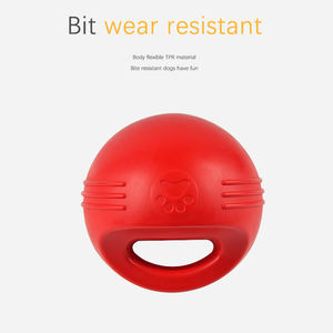 Hersteller neu Form interaktives TPR/Gummibogen Hundeknickelspielzeug Hundetrainings-Spielzeug - Product Image 4