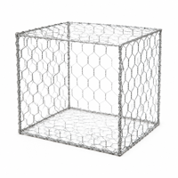 Panier Gabion 1x1x1m Galvanisé à Chaud, Fil 100x120mm, Diamètres de Fil 2.5/2.7/3.0/3.05/3.4/3.9/4.0mm, Protection Contre le Lavage des Ponts et Piliers