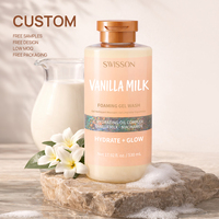 Gel Douche Moussant Éclatant au Chocolat et Lait Vanille – Nourrissant, Hydratant et Parfumé – Ingrédients Naturels