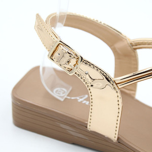 Venta al por mayor barato verano moda cuñas mujeres sandalias punta abierta sandalia señoras plataforma cuñas sandalias tacones gruesos <span class=keywords><strong>zapatos</strong></span> - Product Image 5