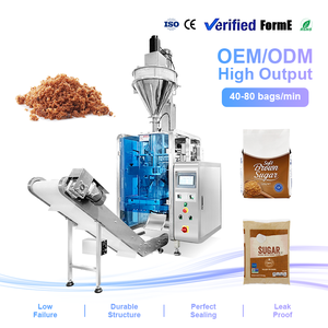 Máquina Vertical de Llenado, Sellado y Formado (VFFS) para Azúcar Moreno en Polvo, Té de Limón en Polvo, Máquinas Automáticas de Empaquetado VFFS - Product Image 1