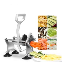 Multi Functionele Voedsel Chopper Hoge Kwaliteit Elektrische Fry Cutter Groentesnijder Aardappelchips Snijmachine