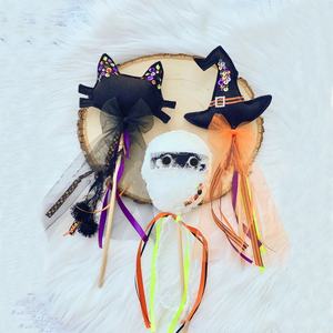 Accessoires de décoration d'Halloween pour petites filles, baguette magique de fée étoilée faite à la main, très vendue - Product Image 1