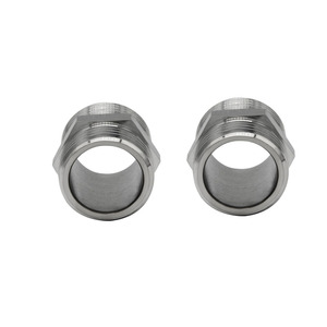 Raccord de tuyau d'arrosage en acier inoxydable sur mesure 3/4 GHT double mâle - Raccord d'eau de qualité industrielle - Product Image 2