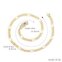 Chaîne en corde à boucle de glace neuve de 6 mm, 8 mm, 10 mm, en laiton de haute qualité, plaquée or 14 carats, bracelet Manaco, collier, bijoux pour hommes et femmes