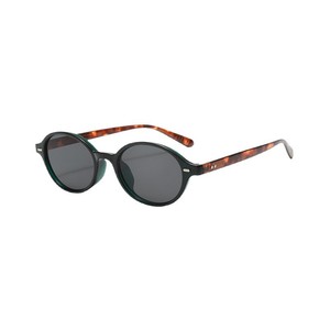 De Yi <b>Optics</b> Retro Oval Sunglasses Tortoiseshell Frame UV400 Protection Unisex Outdoor Use - Product Image 5