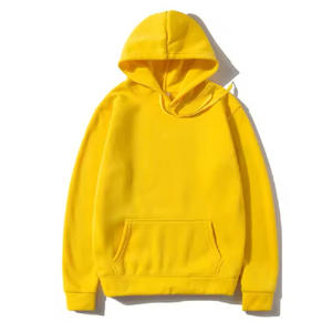 남자의 운동복 풀오버 유행 캐주얼 및 다용도 후드 운동복 단색 빈 트렌드 탑 - Product Image 2