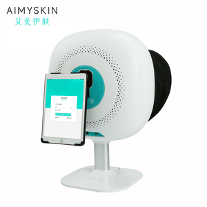 Analizador de piel <span class=keywords><strong>3D</strong></span> diagnóstico Wifi AI inteligente Digital Ipad lámpara de madera humedad Facial escáner cámara mejor 2023 analizador de piel - Product Image 6