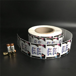 Autocollant de batterie personnalisé, étiquette de Film thermorétractable en PVC à bas prix - Product Image 5