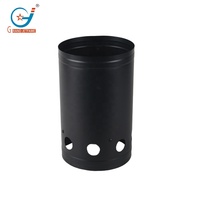 Allume-charbon portable en métal pour barbecue