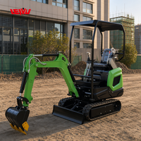 Mini-excavatrices, fabrication chinoise, prix super réduits, moteur Kubota, excavatrice de 2,5 tonnes pour la maison