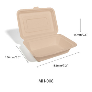 Precios Bajos en Contenedores con Tapa Abatible de 6, 8 y 9 Pulgadas, Cajas para Llevar, Suministros para Restaurantes, Contenedores de Alimentos para Llevar en Venta - Product Image 4