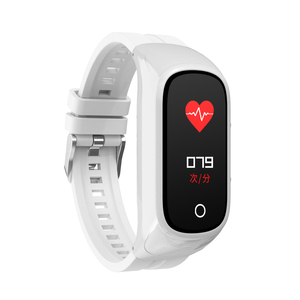 Reloj inteligente deportivo 2 en 1 para hombre y mujer, dispositivo con control del ritmo cardíaco y de la presión sanguínea, <span class=keywords><strong>N8</strong></span>, 20121 - Product Image 2