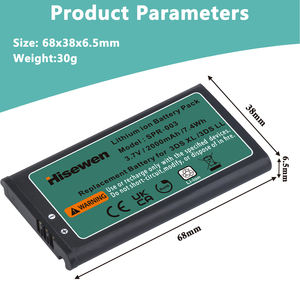 <span class=keywords><strong>Batterie</strong></span> SPR-003 SPR003 2000mAh pour Nintendo <span class=keywords><strong>3DS</strong></span> <span class=keywords><strong>XL</strong></span>, nouvelle console de jeu <span class=keywords><strong>3DS</strong></span> <span class=keywords><strong>XL</strong></span>, <span class=keywords><strong>3DS</strong></span> LL - Product Image 4