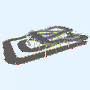 Conception de piste de <span class=keywords><strong>karting</strong></span> sur mesure à plusieurs niveaux <span class=keywords><strong>pour</strong></span> les entreprises de divertissement de petite et moyenne taille - Product Image 6