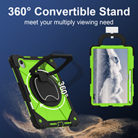 Étui de protection à 3 couches pour Lenovo Idea Tab Pro Gen 2 TB390 Xiaoxin Pro 13 Pro GT 13 avec support rotatif à 360°, sangle d'épaule et porte-stylo
