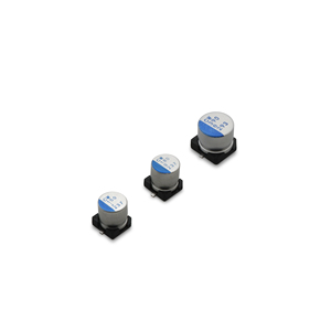 Fournisseurs de composants électroniques d'origine PCW0J151MCO1GS, composants neufs, condensateur alumineux polymère 150µF 20% 6.3V SMD - Product Image 1