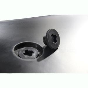 Màu đen nổi phao nổi phao hình khối giá nhựa polyethylene biển phao nổi pontoon - Product Image 2