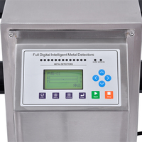 Potente detector de metales para alimentos, cinta transportadora para alimentos congelados, caja de regalo, máquina detectora de metales