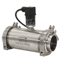 Débitmètre hydraulique à turbine à cône 4-20 mA pour carburant, capteur de débitmètre à turbine liquide, transmetteur